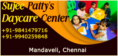 Sujee patty's daycare center in Chennai