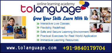 Tolanguage in Chennai