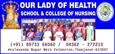 Our Lady of Health School & College of Nursing in Chennai